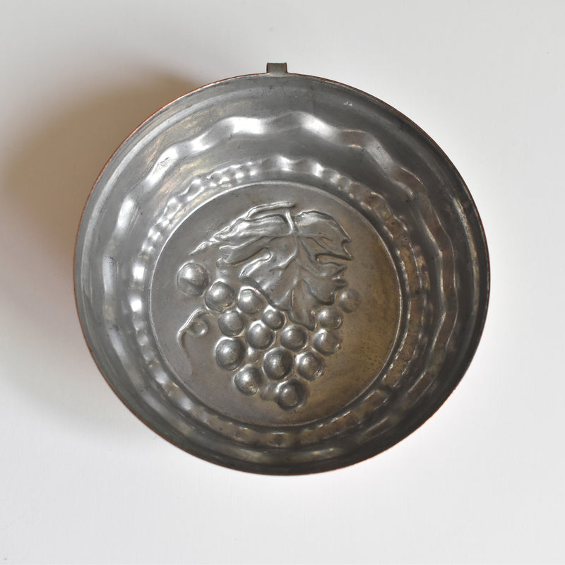 Vintage Copper Mold Cake Pan Raisin