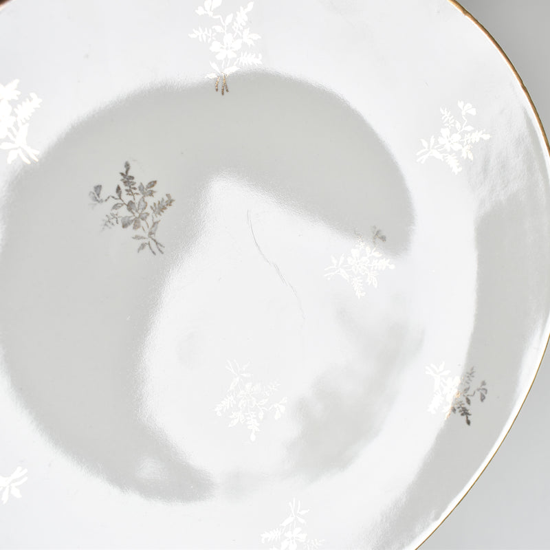 Vintage Dessert Plate, Sarreguemines