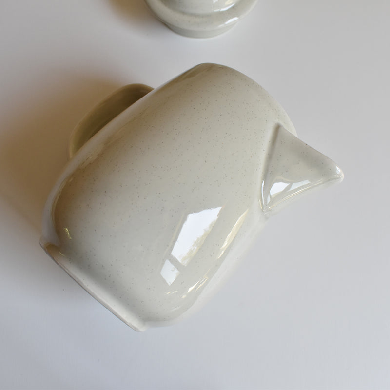 Vintage Coffee Pot Sarreguemines Chardons