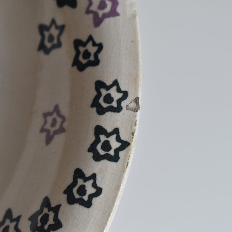 Antique Compote Dish (Faiencerie Lyonnaise)