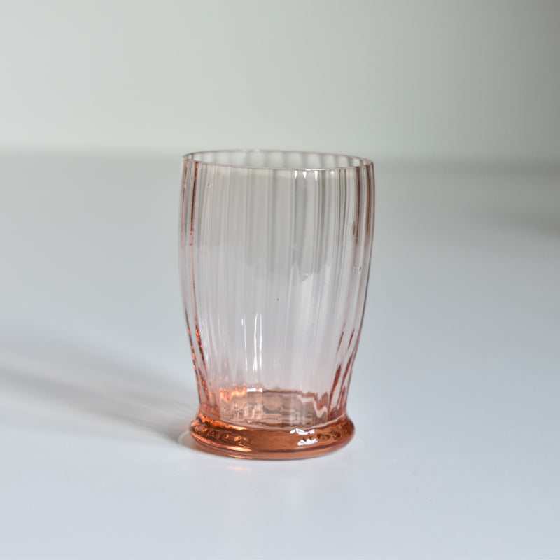 Antique Port Wine Glass Pink Portieux Nancy