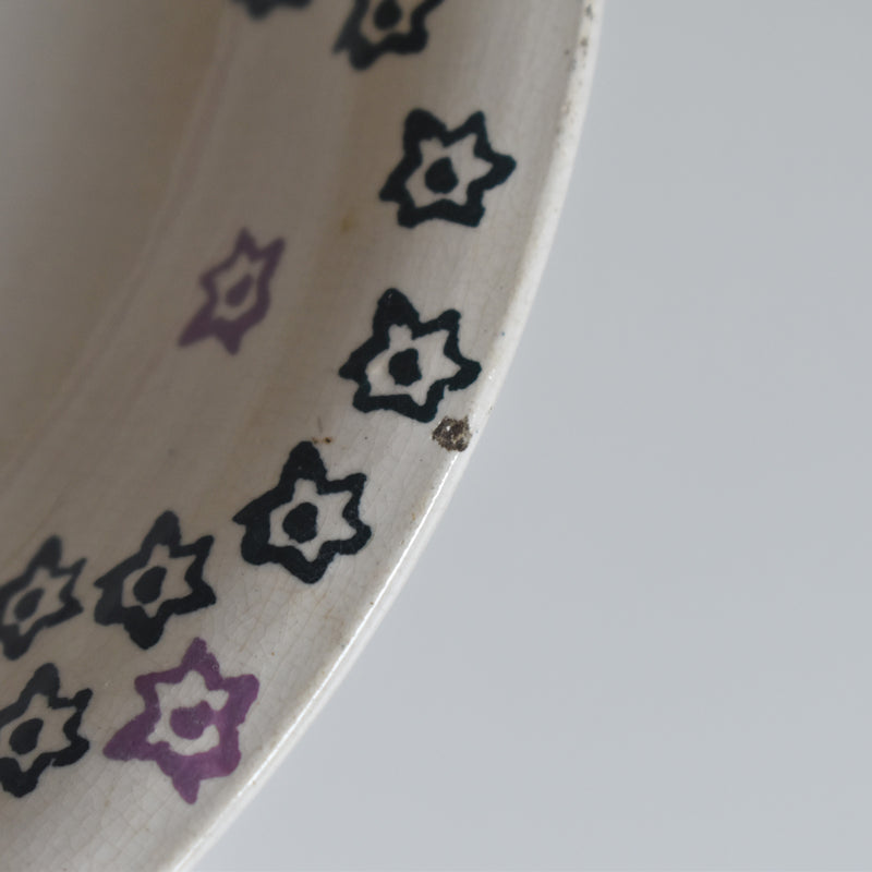 Antique Compote Dish (Faiencerie Lyonnaise)