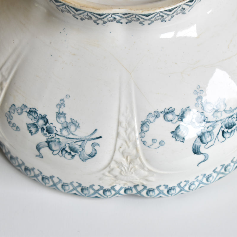 Antique Salad Bowl Ronwee Muguet (Lily of the Valley)