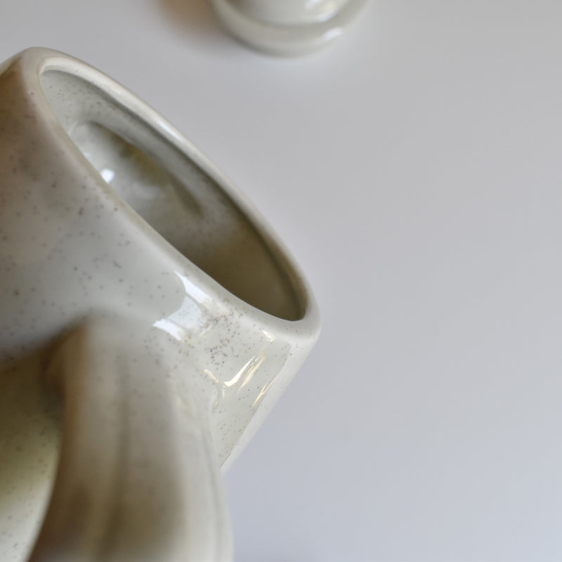 Vintage Coffee Pot Sarreguemines Chardons