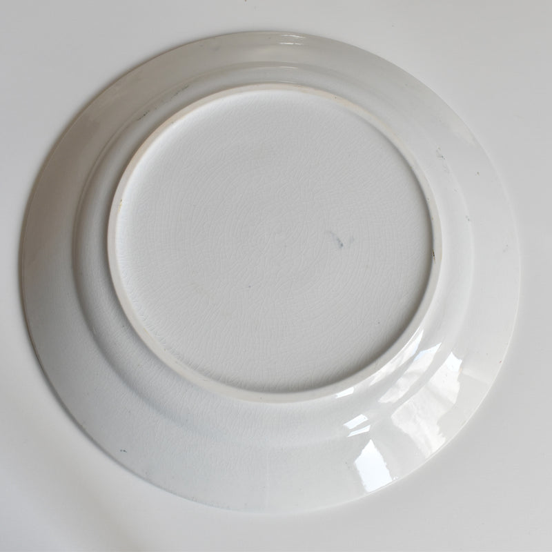 Antique large plate Onan Coppelia