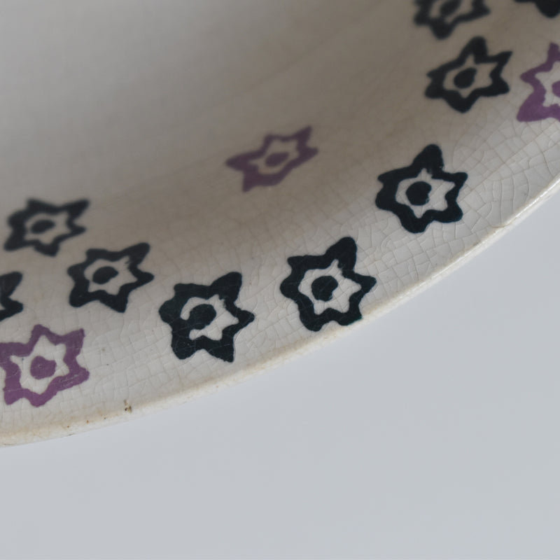 Antique Compote Dish (Faiencerie Lyonnaise)