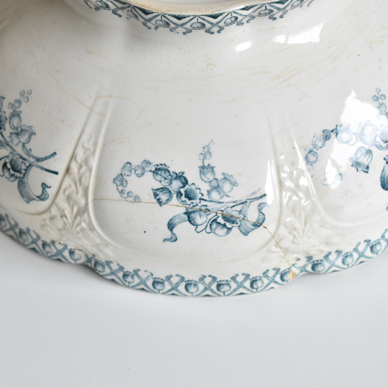 Antique Salad Bowl Ronwee Muguet (Lily of the Valley)