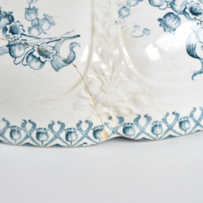 Antique Salad Bowl Ronwee Muguet (Lily of the Valley)