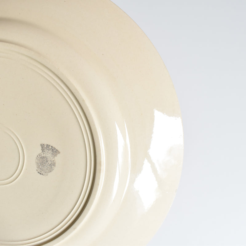 Antique Plate Badonviller Francine A