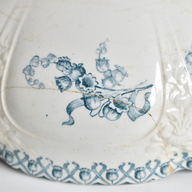 Antique Salad Bowl Ronwee Muguet (Lily of the Valley)