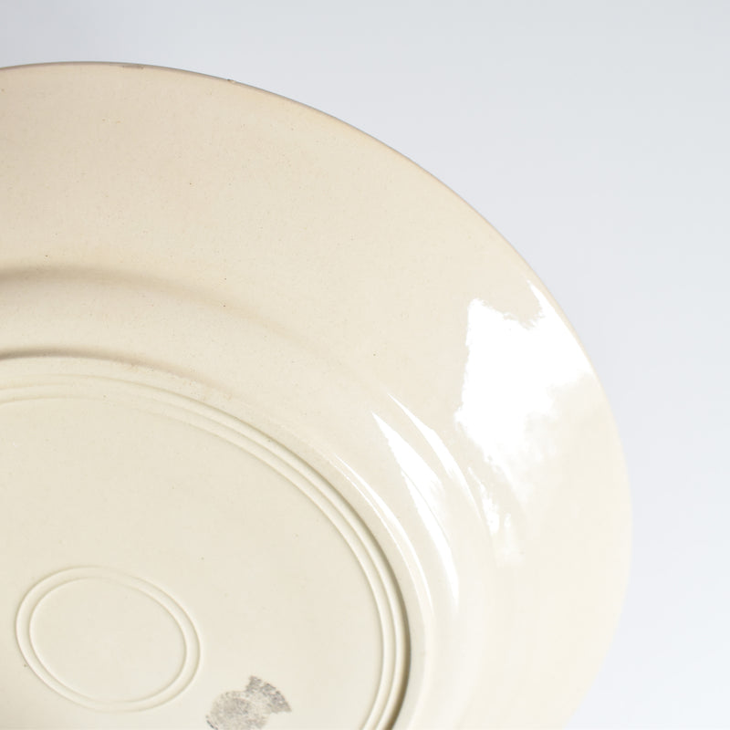 Antique Plate Badonviller Francine A