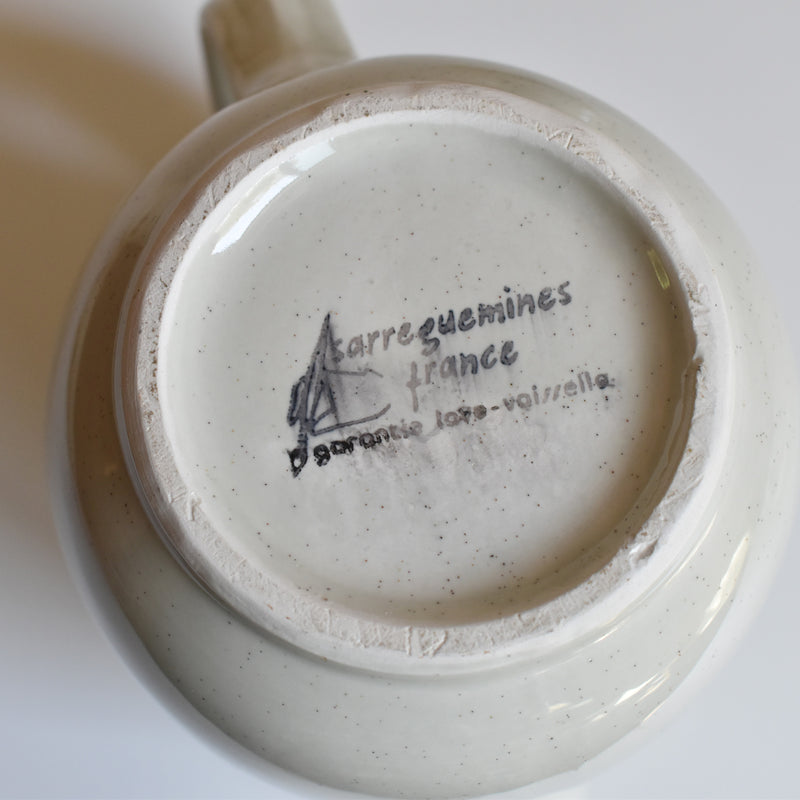 Vintage Coffee Pot Sarreguemines Chardons
