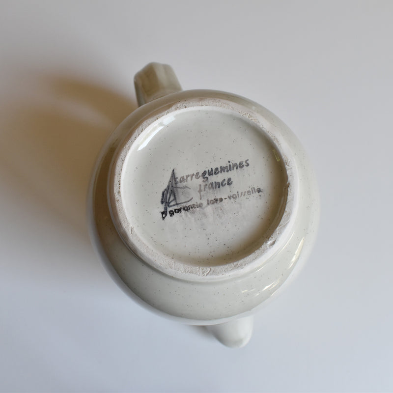 Vintage Coffee Pot Sarreguemines Chardons