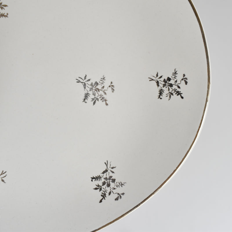 Vintage Dessert Plate Sarreguemines F