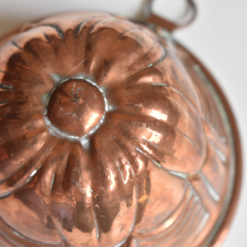 Vintage Copper Mold Cake Pan A