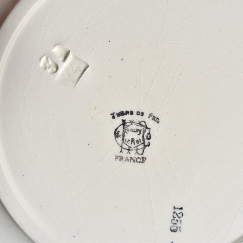 Antique plate, Choisy-le-Roi D