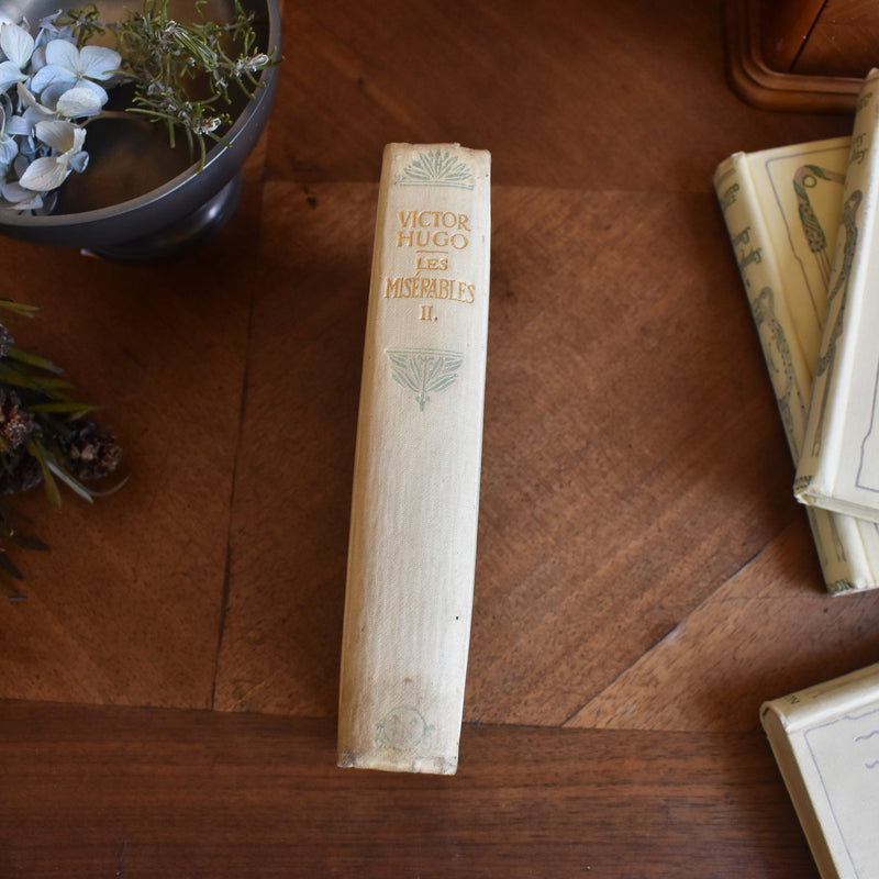 Antique book Victor Hugo Les Misérables 2