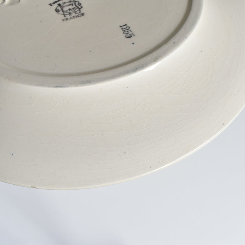 Antique plate, Choisy-le-Roi D