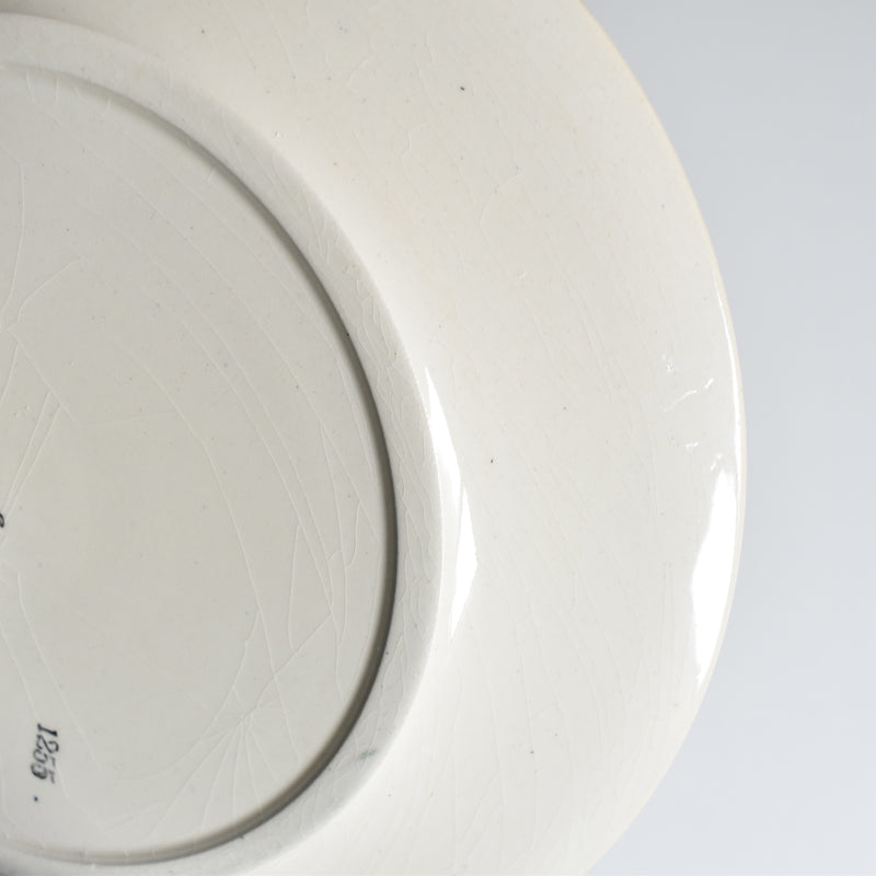Antique plate, Choisy-le-Roi D