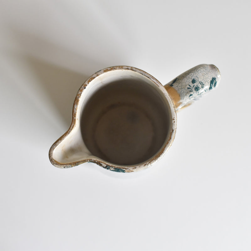 Antique Pitcher, Creil et Montereau, Lily of the Valley