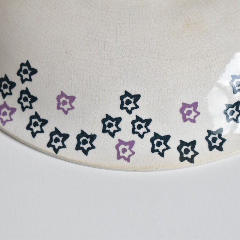 Antique Compote Dish (Faiencerie Lyonnaise)