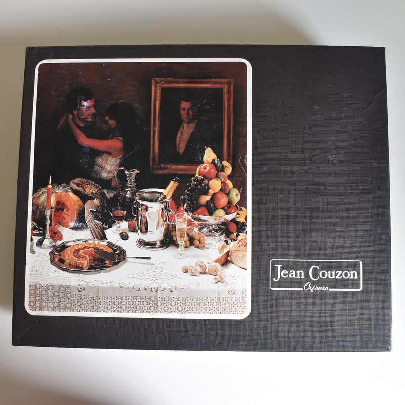 Vintage Ice Cream Coupes & Spoons Jean Couzon Set of 6 (Boxed) A