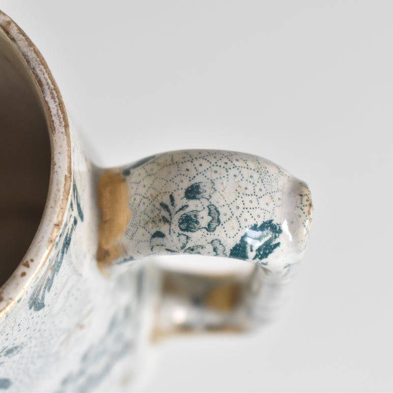Antique Pitcher, Creil et Montereau, Lily of the Valley