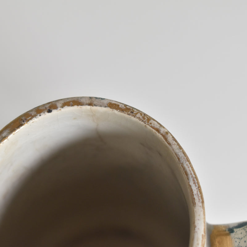 Antique Pitcher, Creil et Montereau, Lily of the Valley