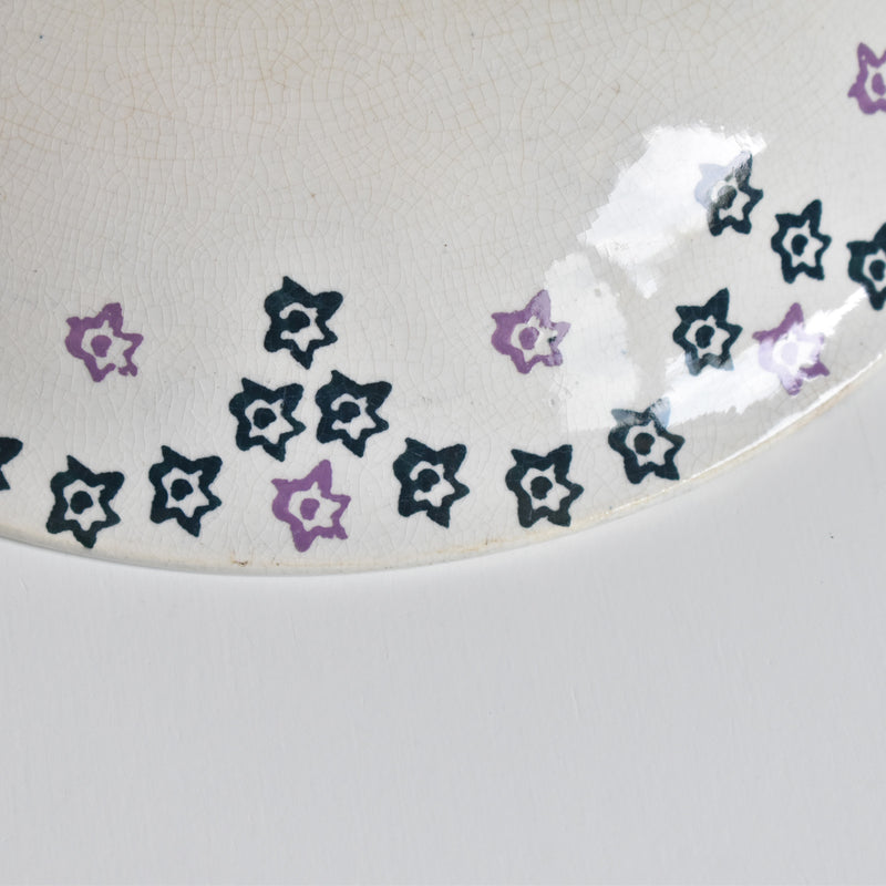 Antique Compote Dish (Faiencerie Lyonnaise)