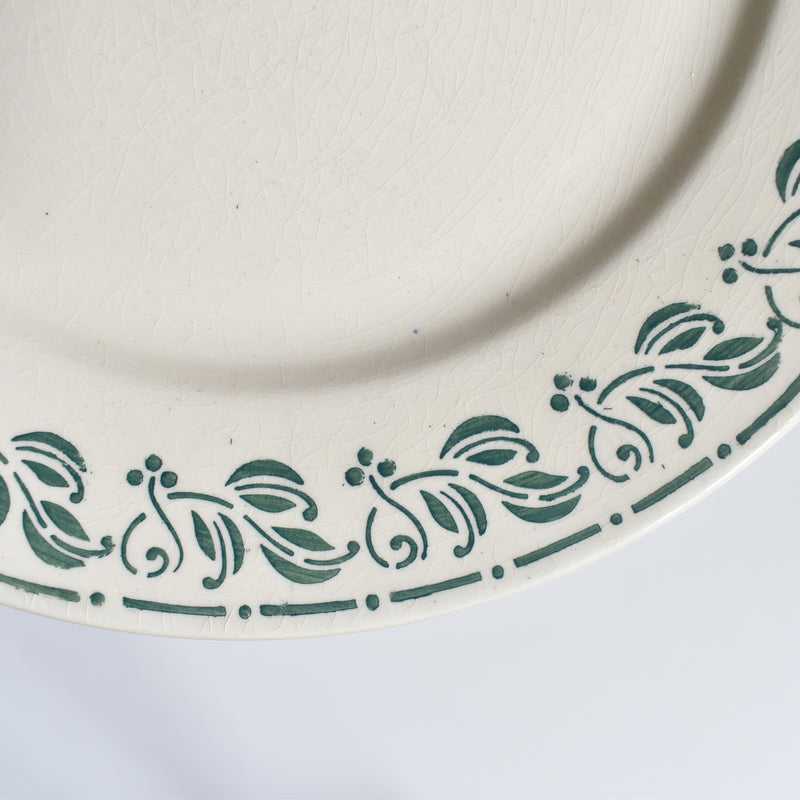 Antique plate, Choisy-le-Roi D
