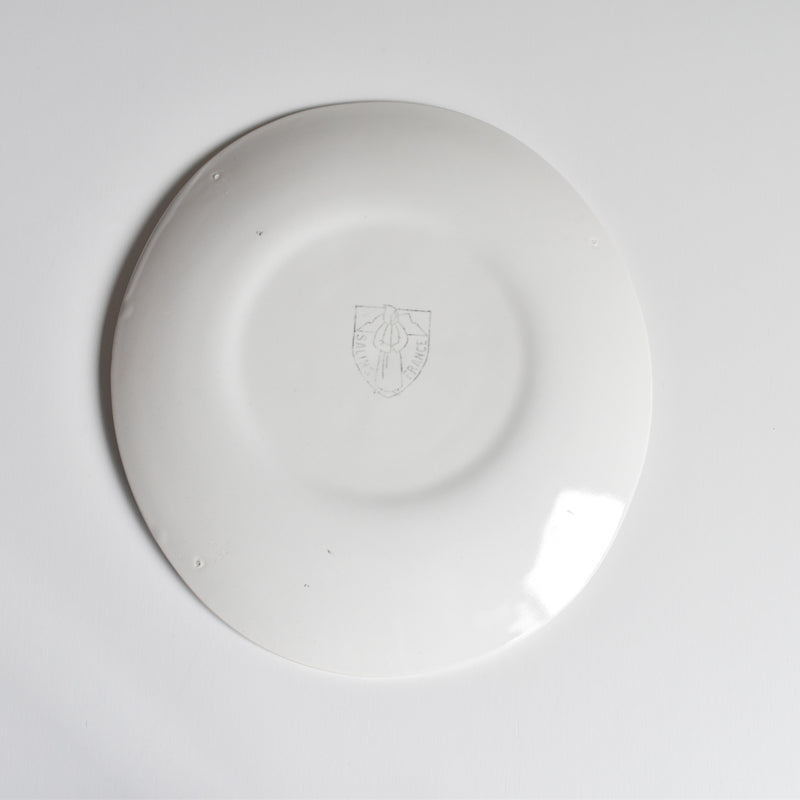 Vintage Dessert Plate, Sarreguemines