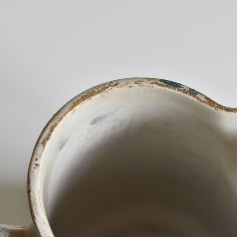 Antique Pitcher, Creil et Montereau, Lily of the Valley