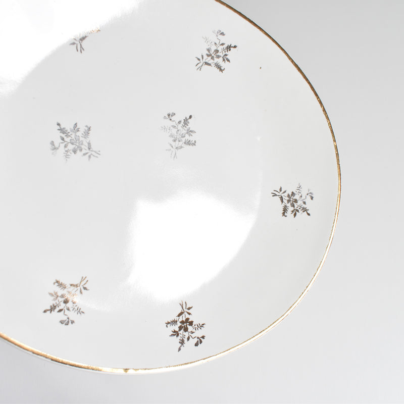 Vintage Dessert Plate, Sarreguemines