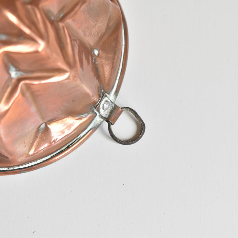 Vintage Copper Mold Cake Pan B