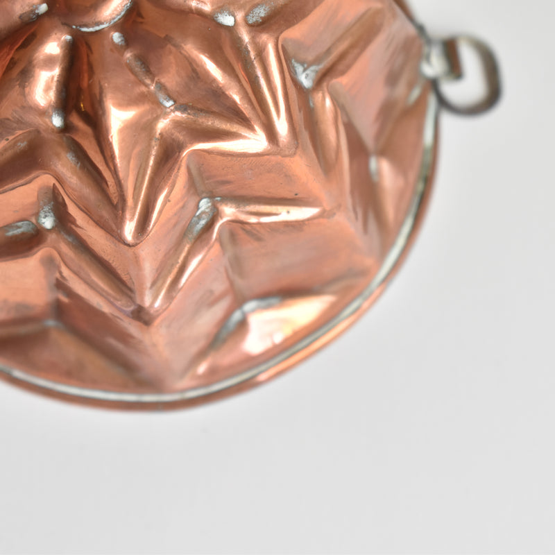 Vintage Copper Mold Cake Pan B