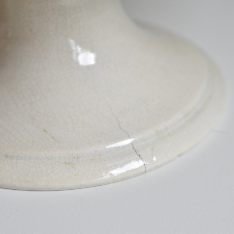 Antique Compote Dish (Faiencerie Lyonnaise)
