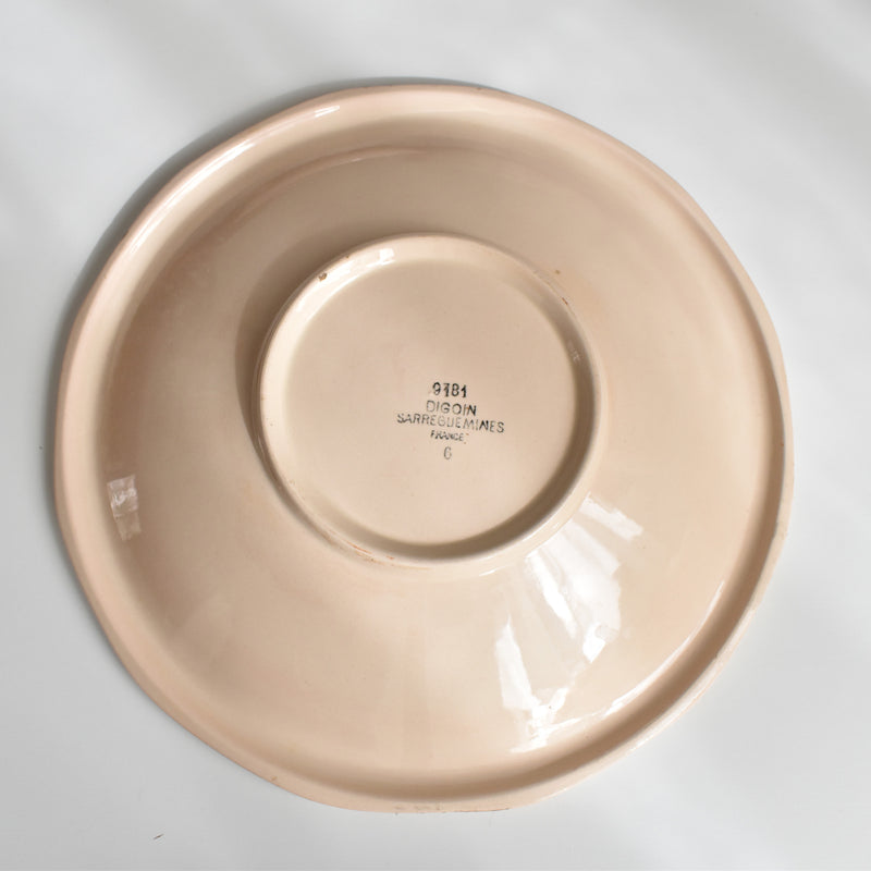 Vintage Compote Dish, Digoin & Sarreguemines 9181