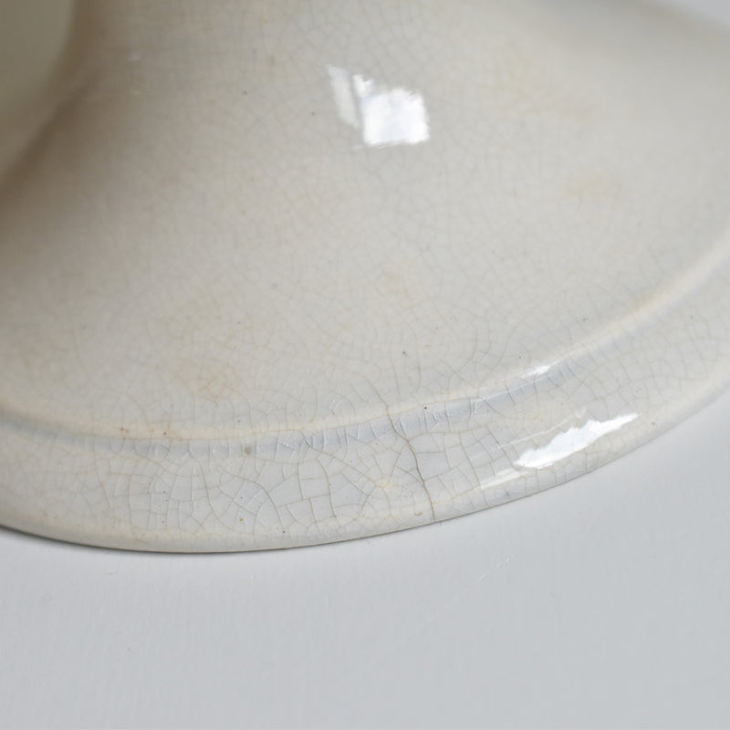 Antique Compote Dish (Faiencerie Lyonnaise)
