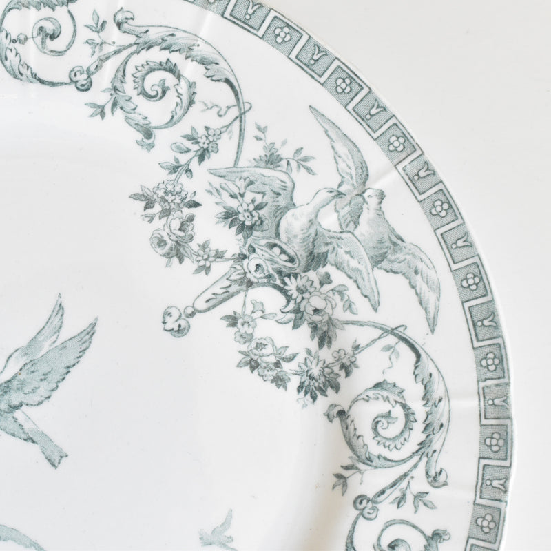 （予約済み商品）アンティークデザートプレート　ジアン　Marie-Antoinette B