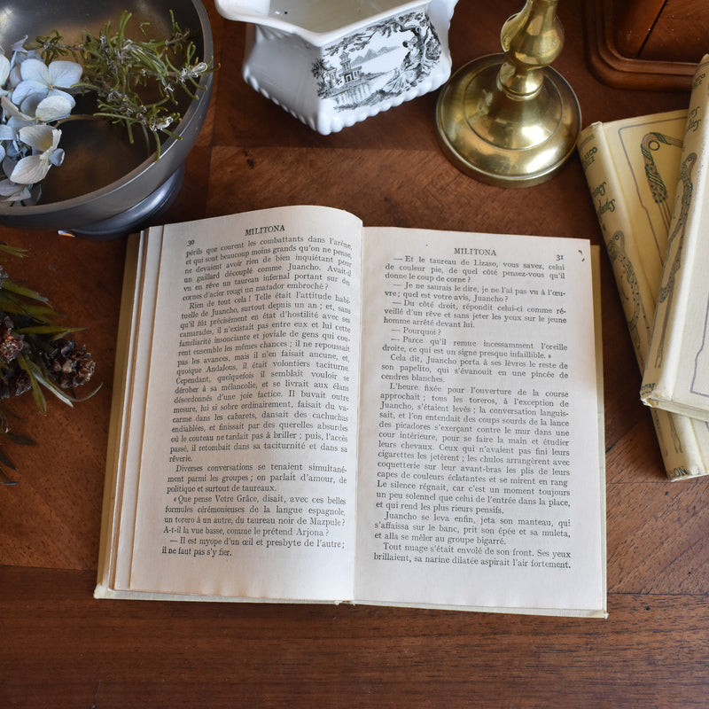 Antique Book Théophile Gautier Un trio de romans