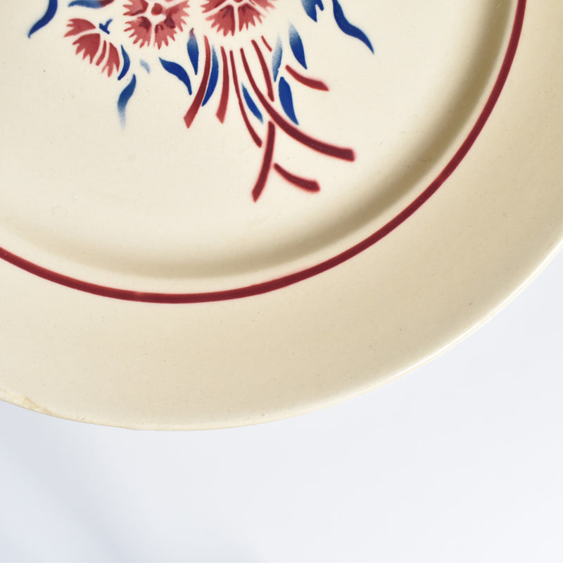 Antique Plate, Badonviller, Francine B