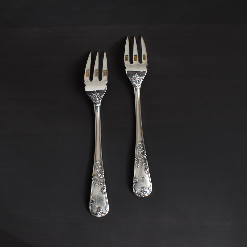 Vintage Fish Fork FRANCOIS FRIONNET Silver Plated