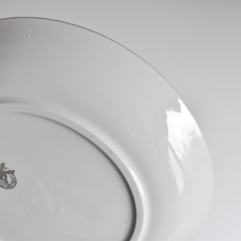 Vintage Dessert Plate, Moulin des Loups Pervinca
