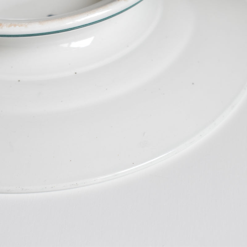 Vintage footed plate, St. Amand 6507