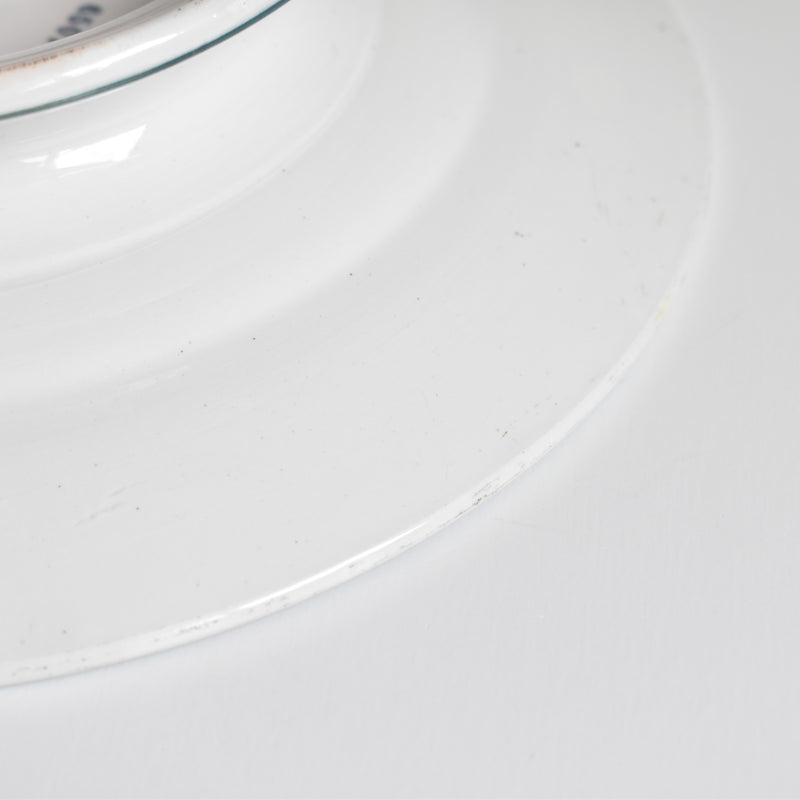 Vintage footed plate, St. Amand 6507