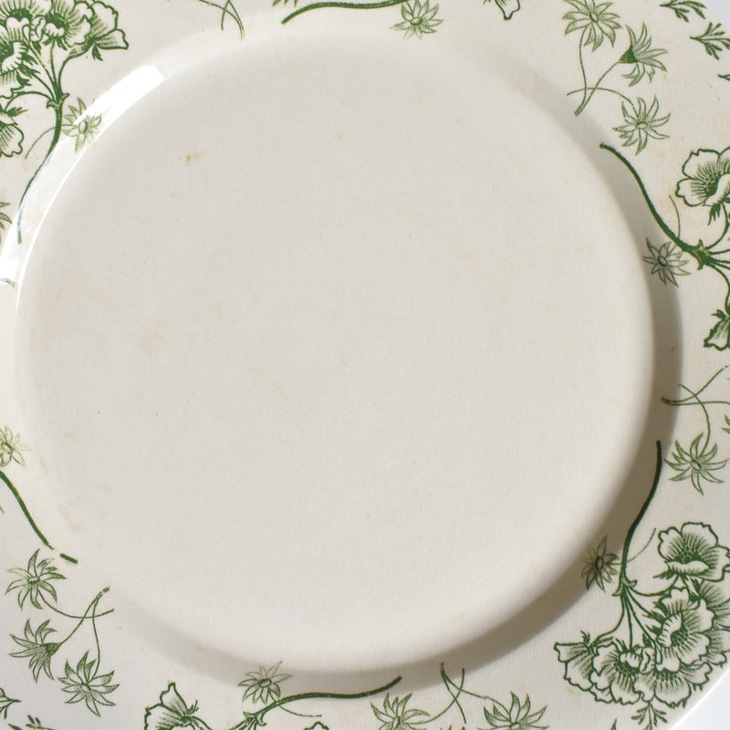 Antique Plate, U&C Sarreguemines, Palmyre B