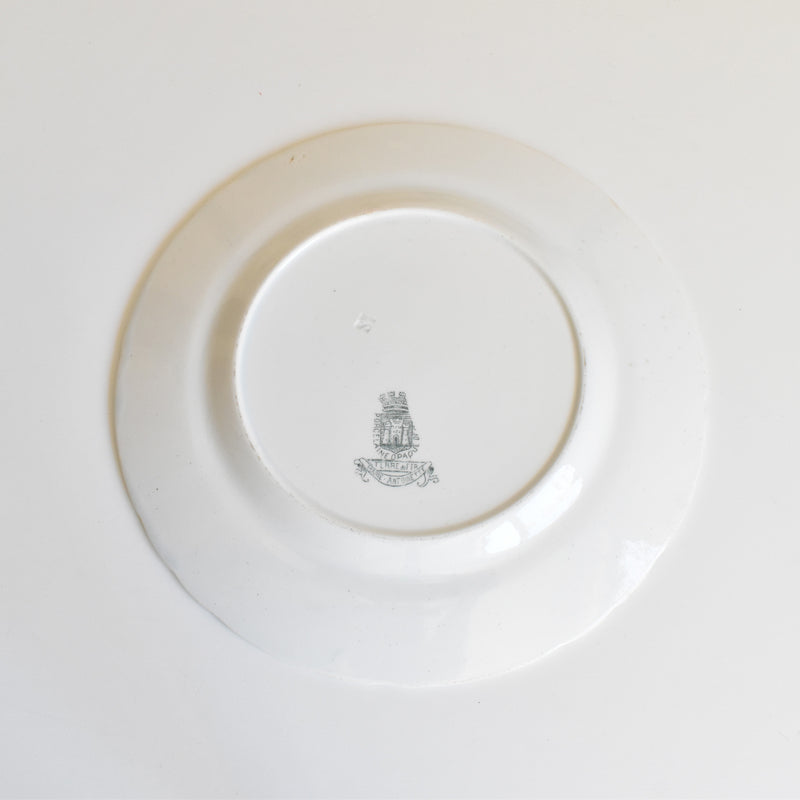 （予約済み商品）アンティークデザートプレート　ジアン　Marie-Antoinette A