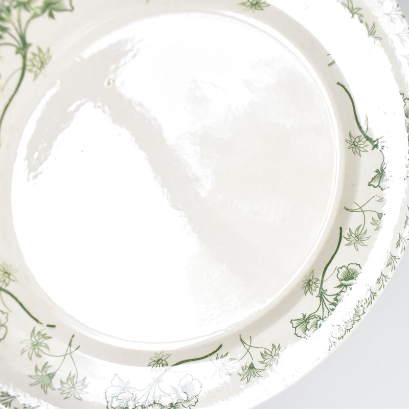 Antique Plate, U&C Sarreguemines, Palmyre B
