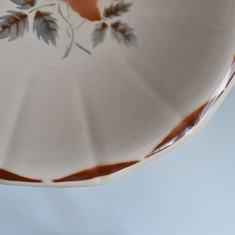 Vintage Compote Dish, Digoin & Sarreguemines 9181