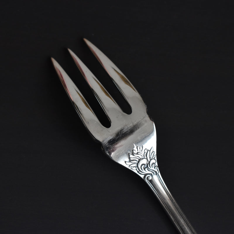 Vintage Fish Fork FRANCOIS FRIONNET Silver Plated